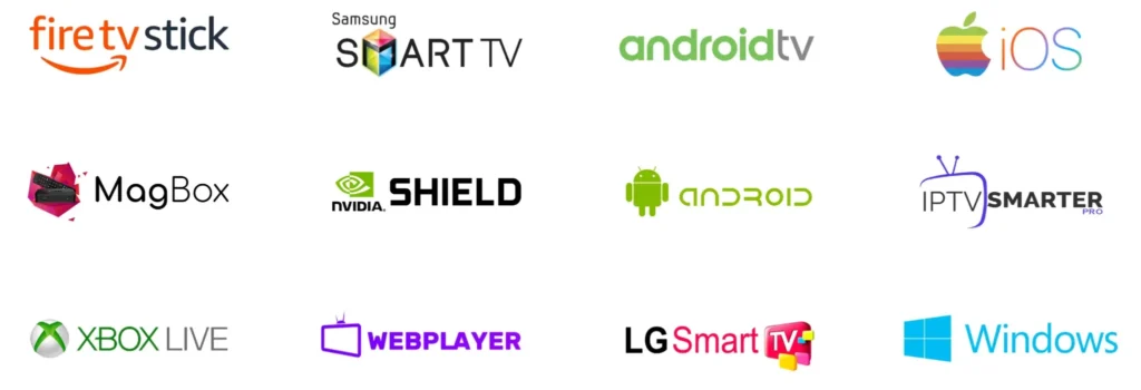 Logos appareils compatibles